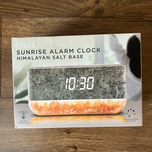 Other Mahli Himalayan Salt Base Sunrise Alarm Clock Poshmark